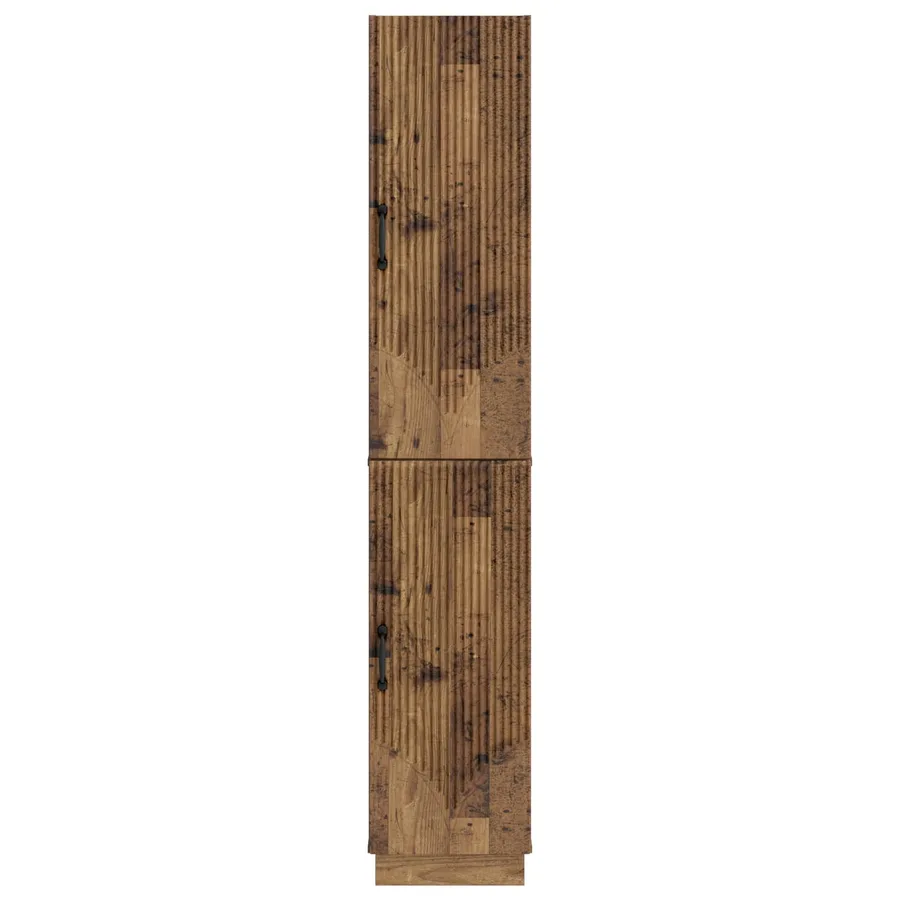 Ensemble de Meubles 2 pcs Bois ancien Bois d'ingénierie - 5
