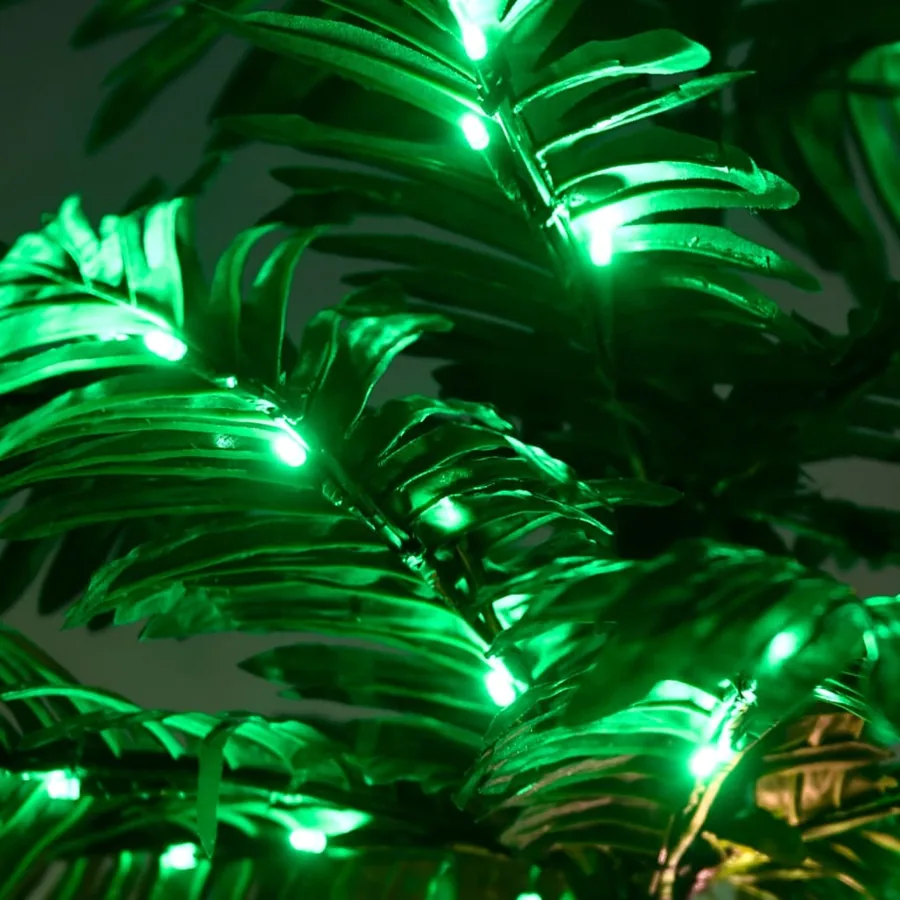 Palmier à LED 88 LED Blanc chaud 150 cm - 4