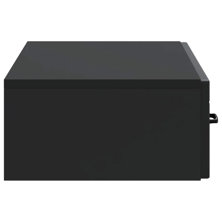 Table d'appoint murale Noir 87,5 x 34,5 x 17 cm - 6