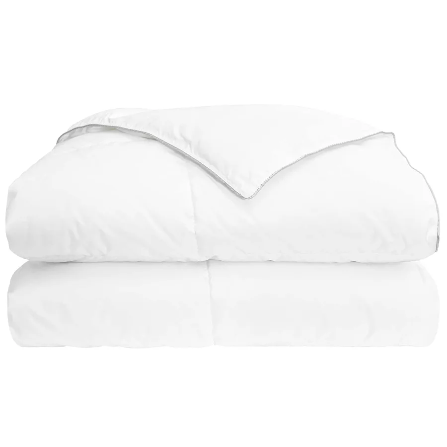 Couette d'été Blanc 155 x 220 cm Bambou - 4