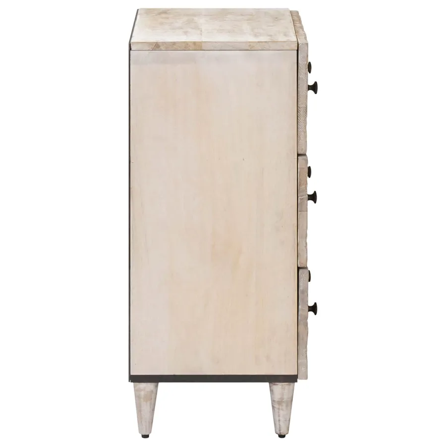 Buffet de Rangement Blanc 60 x 33,5 x 75 cm - 4
