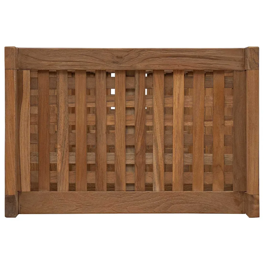Étagère de salle de bain Naturel 45 x 30 x 97 cm - 5