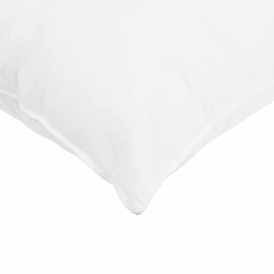 Ensemble de couette Blanc 135 x 220 cm Coton, Bambou, Polyester - 5