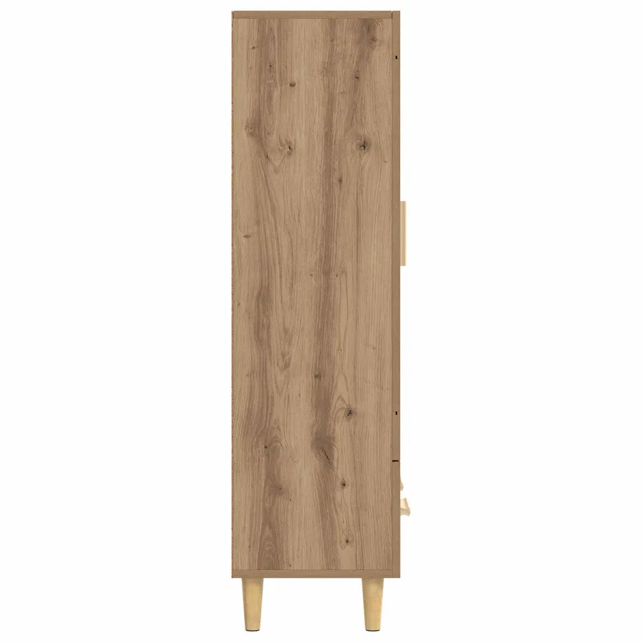 Haut Armoire Chêne artisanal 70 x 31 x 115 cm Bois d'ingénierie - 9