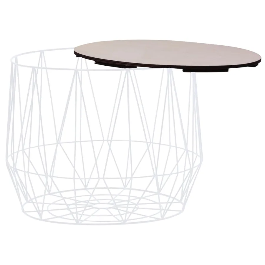 Tables basses 2 pcs Blanc - 4