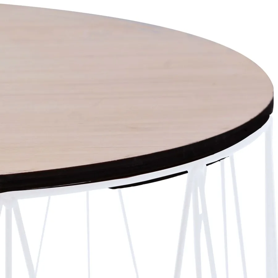 Tables basses 2 pcs Blanc - 7
