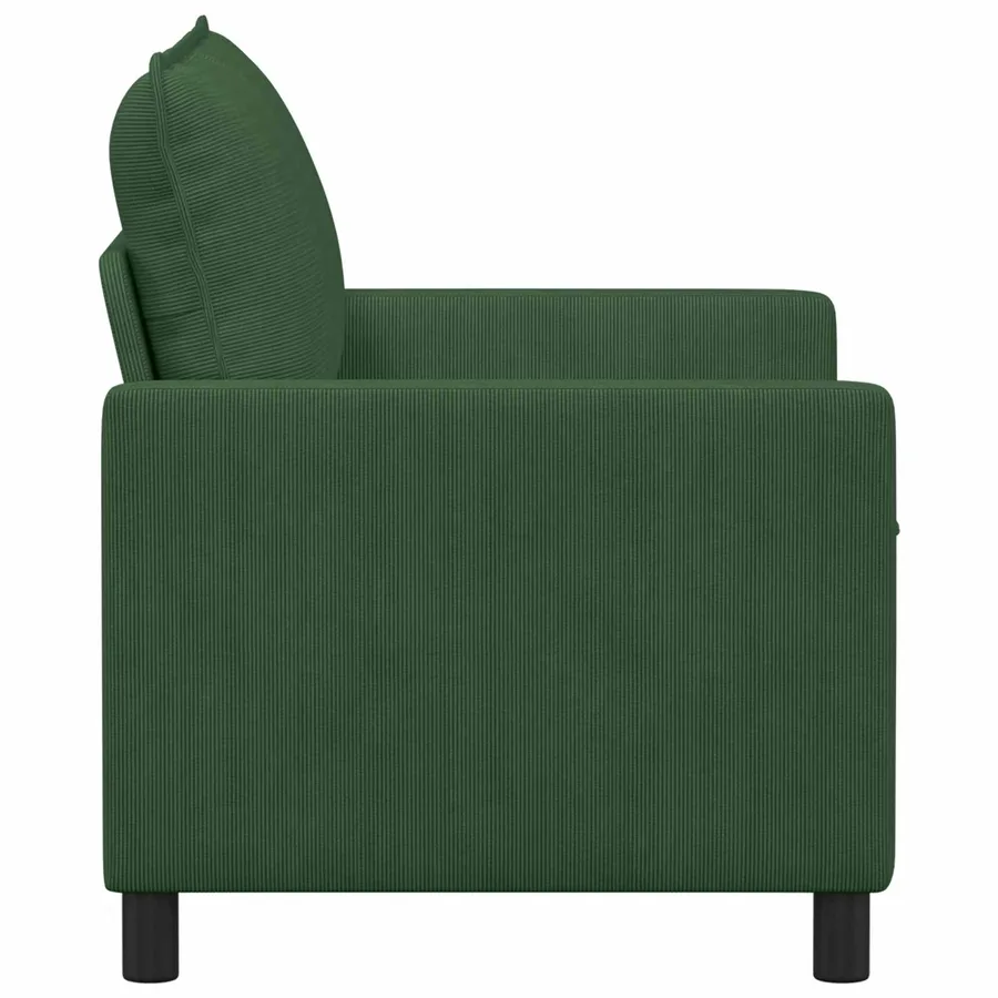 Canapé Vert Jungle 126 x 81 x 87,5 cm Tissu - 4