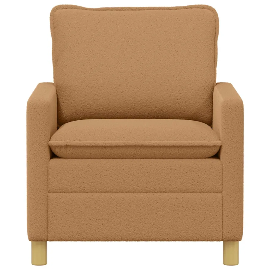Canapé Beige 76 x 81 x 87,5 cm Tissu - 3