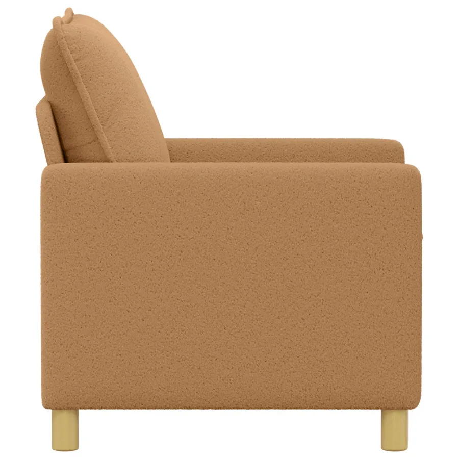 Canapé Beige 76 x 81 x 87,5 cm Tissu - 4