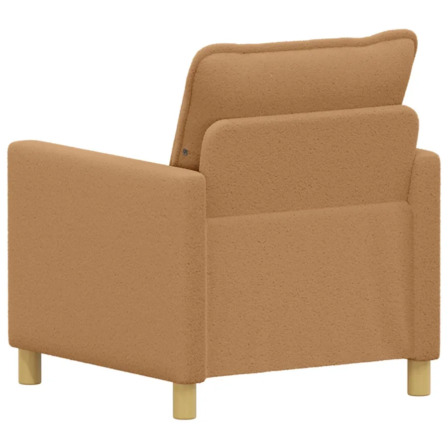 Canapé Beige 76 x 81 x 87,5 cm Tissu - 5