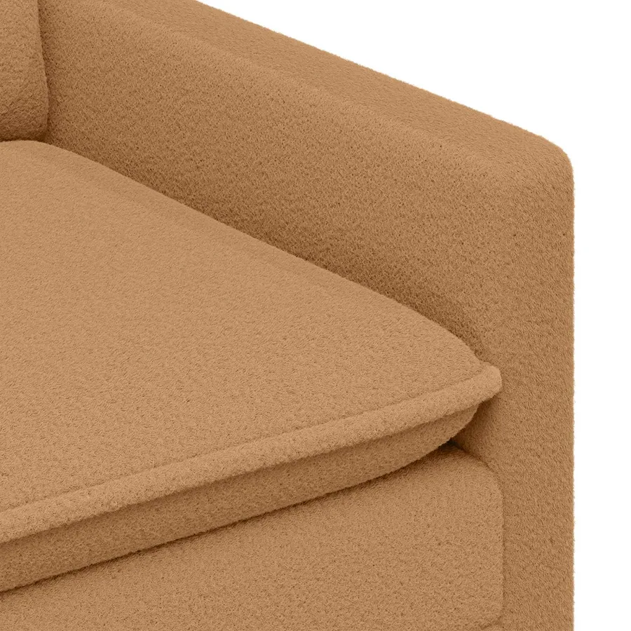 Canapé Beige 76 x 81 x 87,5 cm Tissu - 6