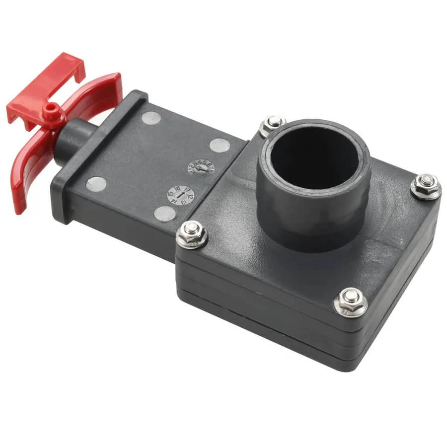 Vanne de portail de piscine 2 pcs 1,5" - 2