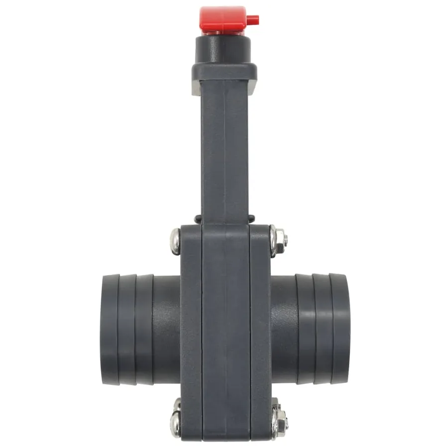 Vanne de portail de piscine 2 pcs 1,5" - 6