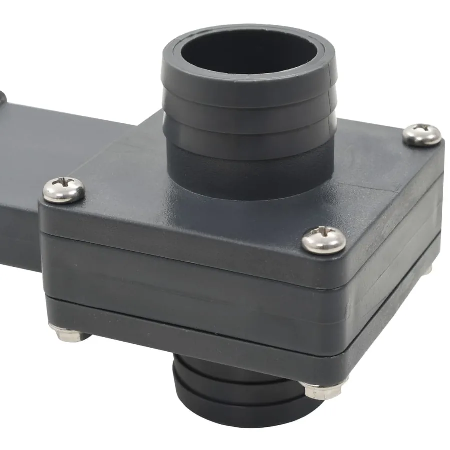 Vanne de portail de piscine 2 pcs 1,5" - 9