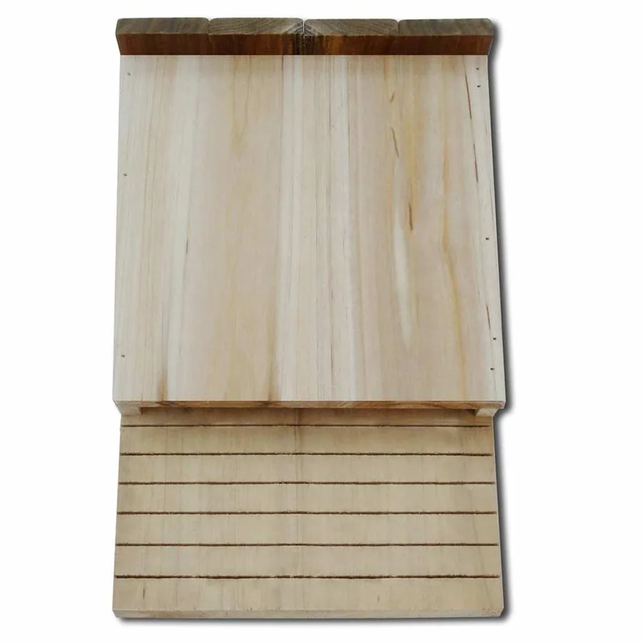 Maison pou chauve-souris 4 pcs 22 x 12 x 34 cm Bois - 3