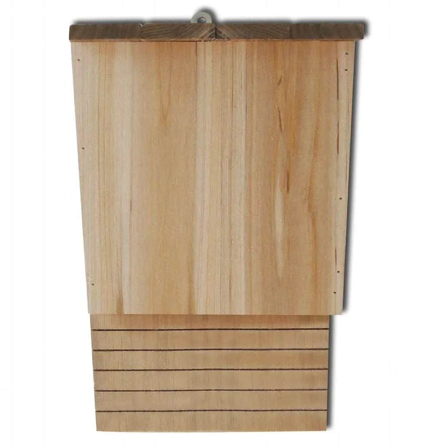 Maison pou chauve-souris 4 pcs 22 x 12 x 34 cm Bois - 4