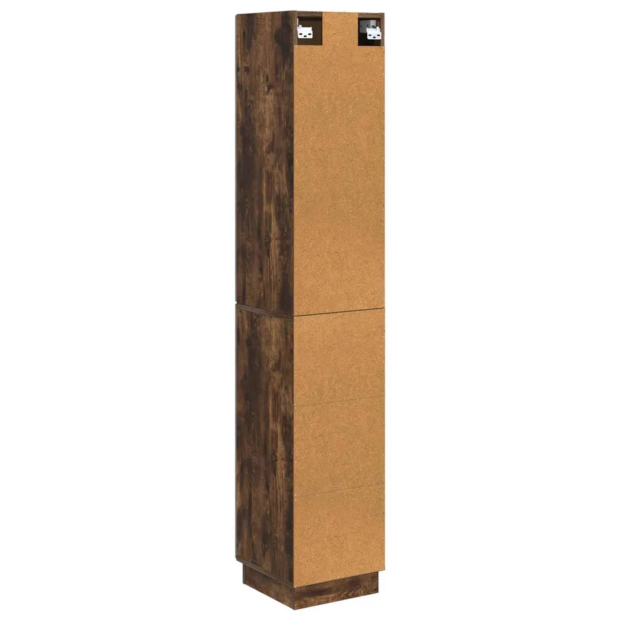 Ensemble de Meubles 2 pcs Chêne fumé 33 x 34,5 x 87 cm - 7