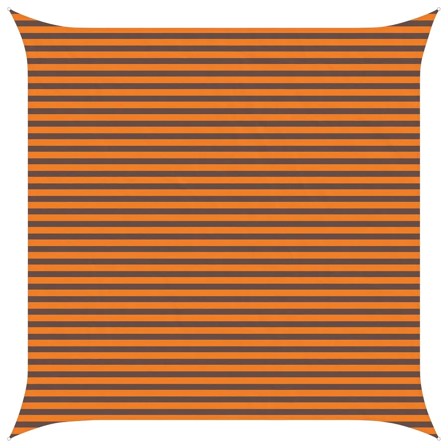 Voile d'ombre Orange et marron 4,5 x 4,5 m - 2