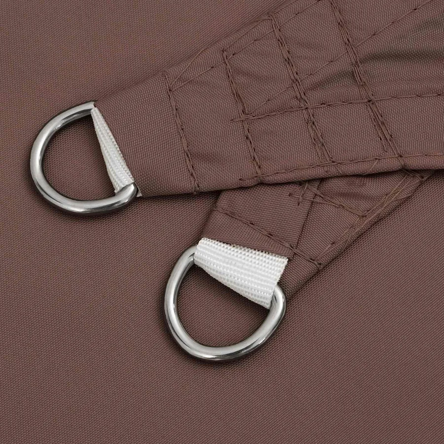 Voile d'ombre Marron 6 x 2 m 100 % polyester Oxford - 5