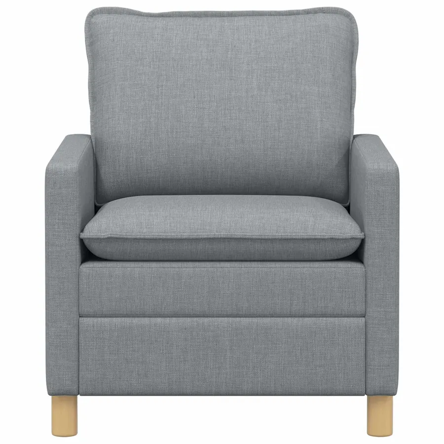 Canapé Gris clair 76 x 81 x 87,5 cm Tissu - 3