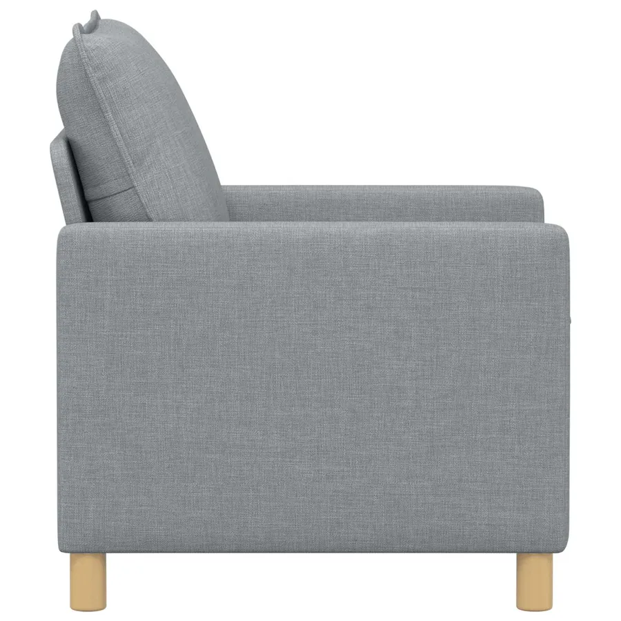 Canapé Gris clair 76 x 81 x 87,5 cm Tissu - 4