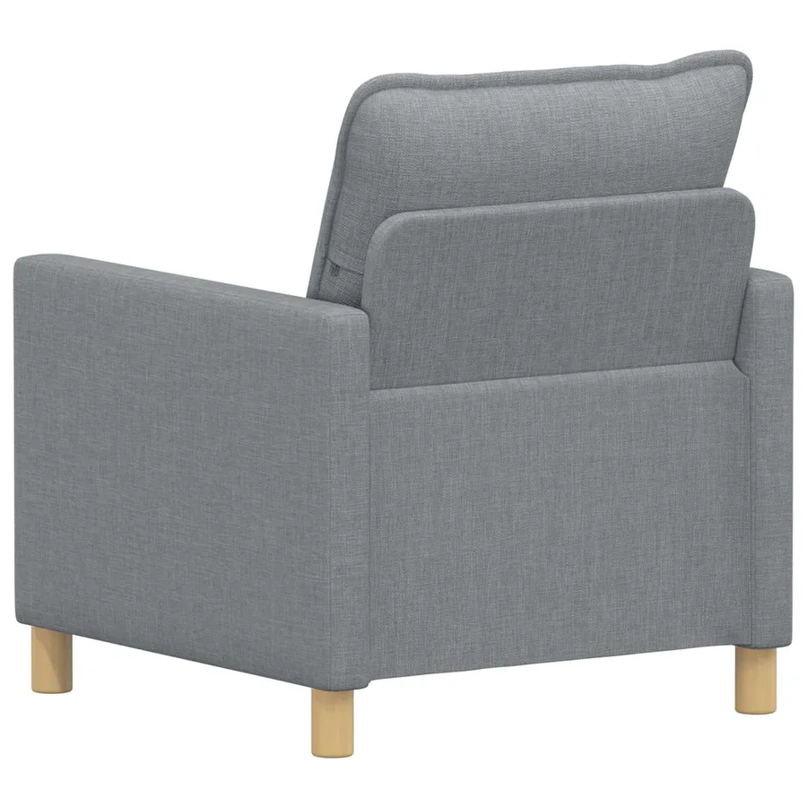Canapé Gris clair 76 x 81 x 87,5 cm Tissu - 5