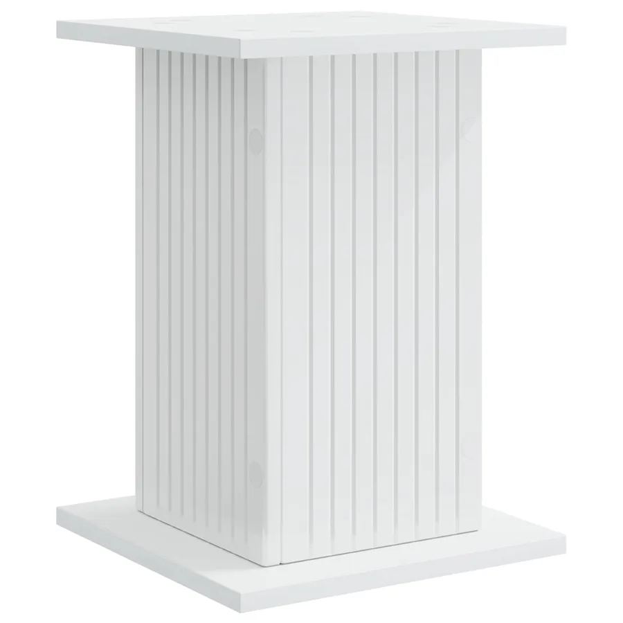 Support de Plante Blanc brillant 30,5 x 30 x 43 cm - 7