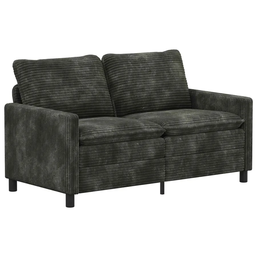 Canapé Anthracite 156 x 81 x 87,5 cm Polyester - 2