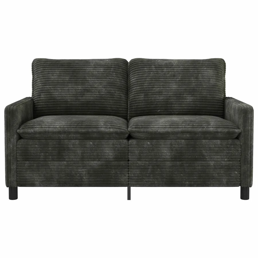 Canapé Anthracite 156 x 81 x 87,5 cm Polyester - 3