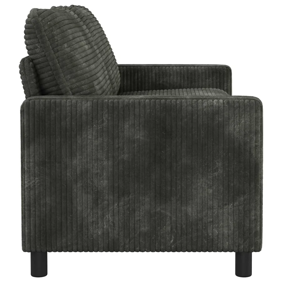 Canapé Anthracite 156 x 81 x 87,5 cm Polyester - 4