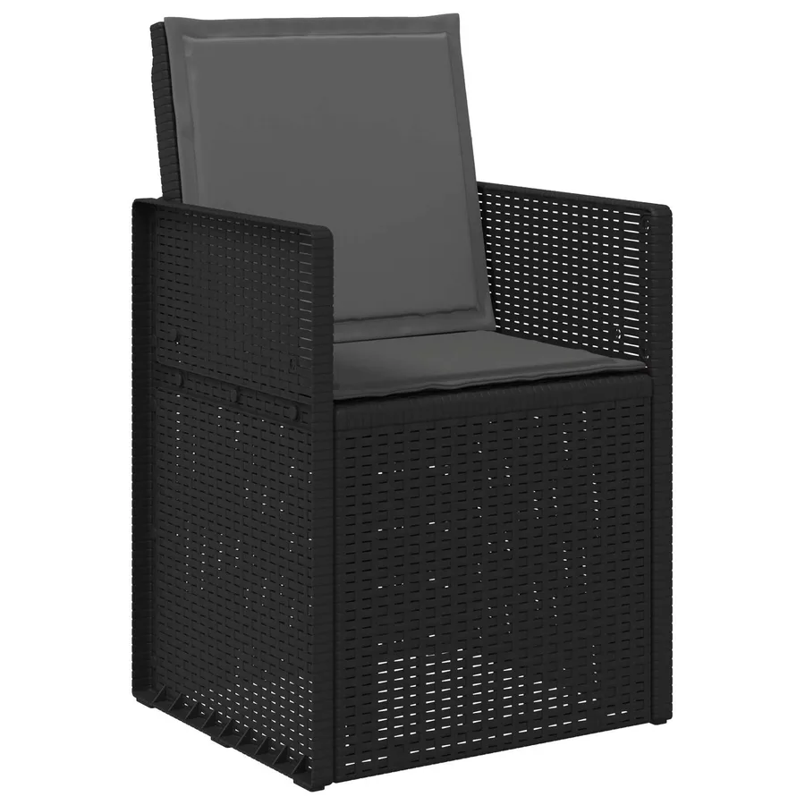 Ensemble de salle à manger pour jardin 7 pcs Anthracite PP - 6