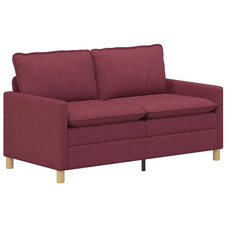 Canapé Bordeaux 156 x 81 x 87,5 cm Tissu - 2