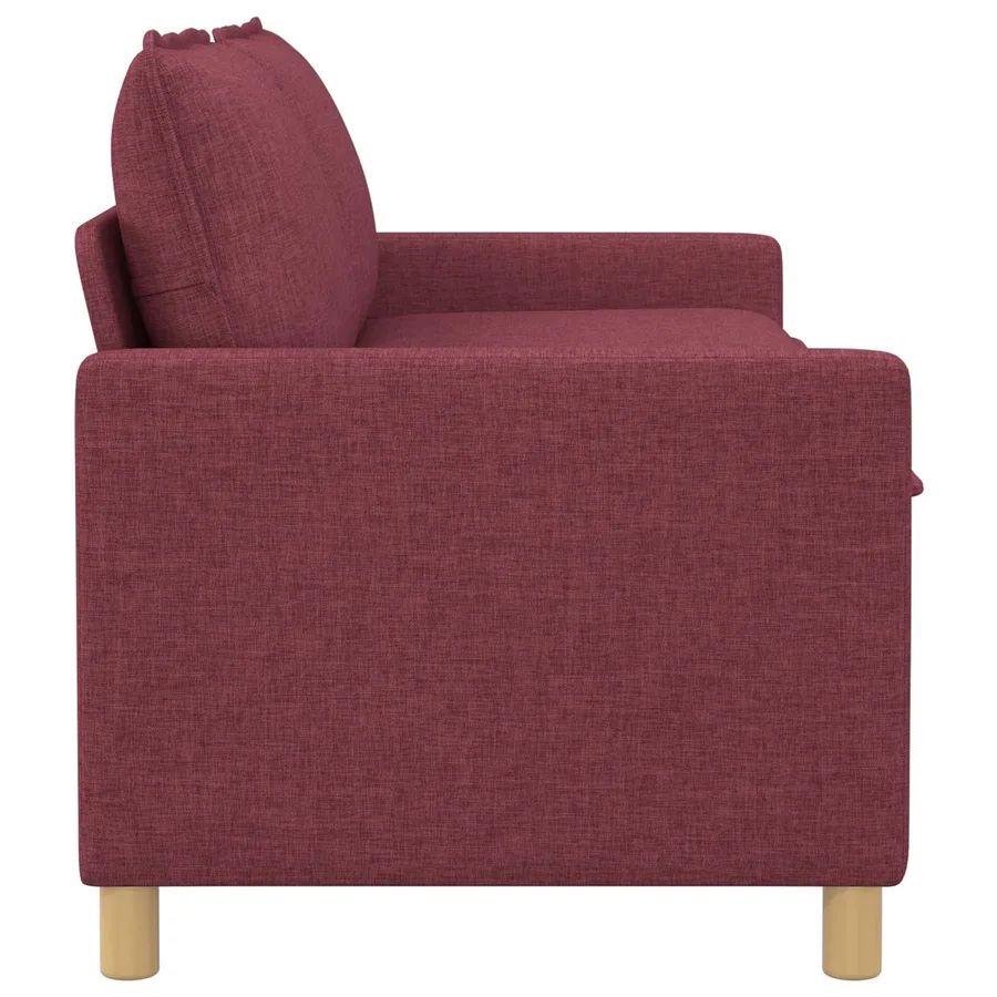 Canapé Bordeaux 156 x 81 x 87,5 cm Tissu - 4