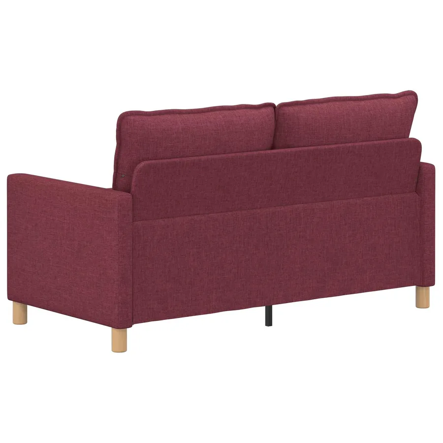 Canapé Bordeaux 156 x 81 x 87,5 cm Tissu - 5