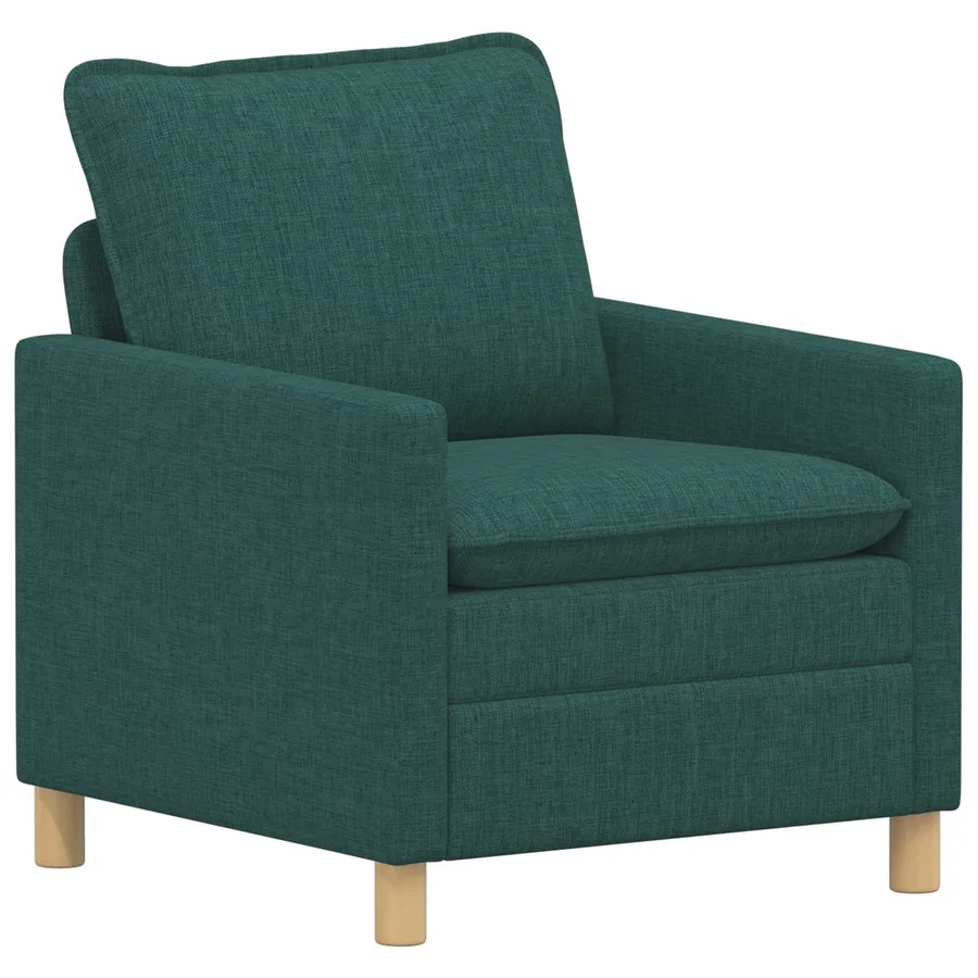 Canapé Vert foncé 76 x 81 x 87,5 cm Tissu - 2