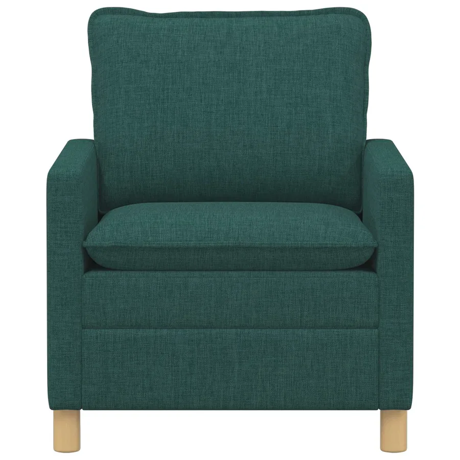 Canapé Vert foncé 76 x 81 x 87,5 cm Tissu - 3