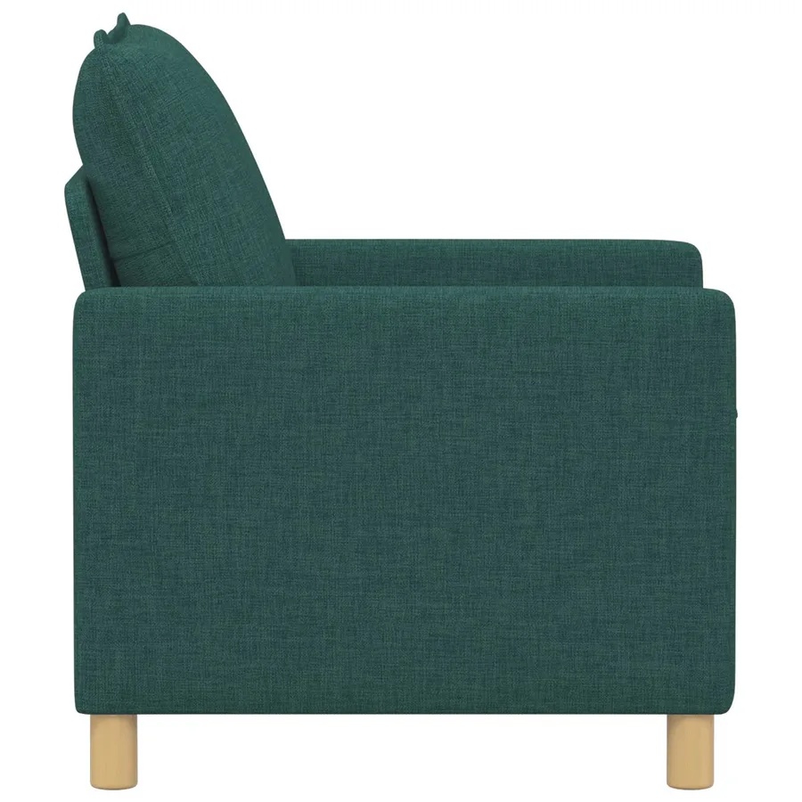 Canapé Vert foncé 76 x 81 x 87,5 cm Tissu - 4