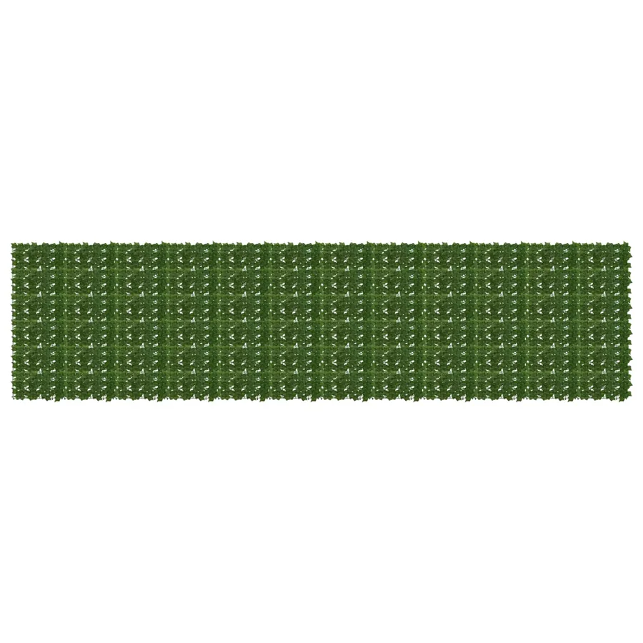 Écran de balcon avec feuilles Vert 600 x 150 cm