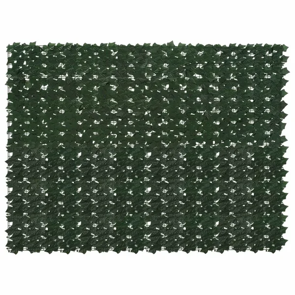 Écran de balcon avec feuilles Vert foncé 200 x 150 cm
