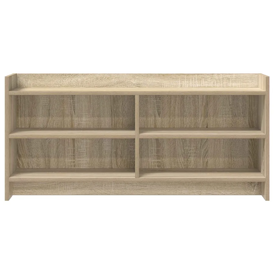 Meuble TV 100 x 33 x 47 cm Chêne Sonoma Bois d'ingénierie - 4