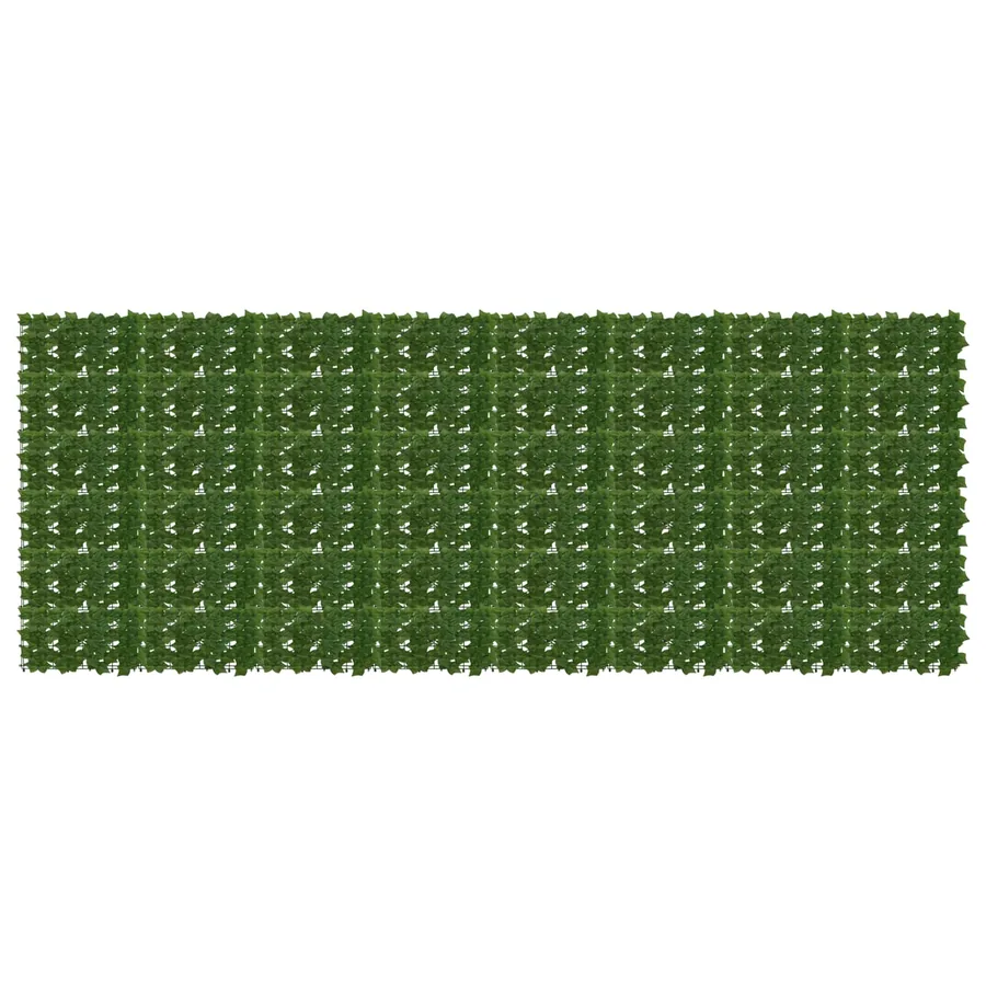Écran de balcon avec feuilles Vert 400 x 150 cm