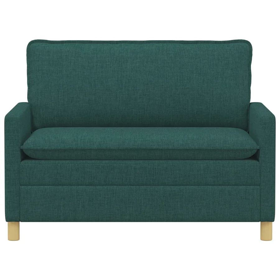 Canapé Vert foncé 126 x 81 x 87,5 cm Tissu - 3