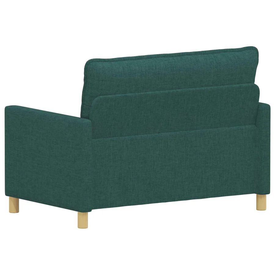 Canapé Vert foncé 126 x 81 x 87,5 cm Tissu - 5