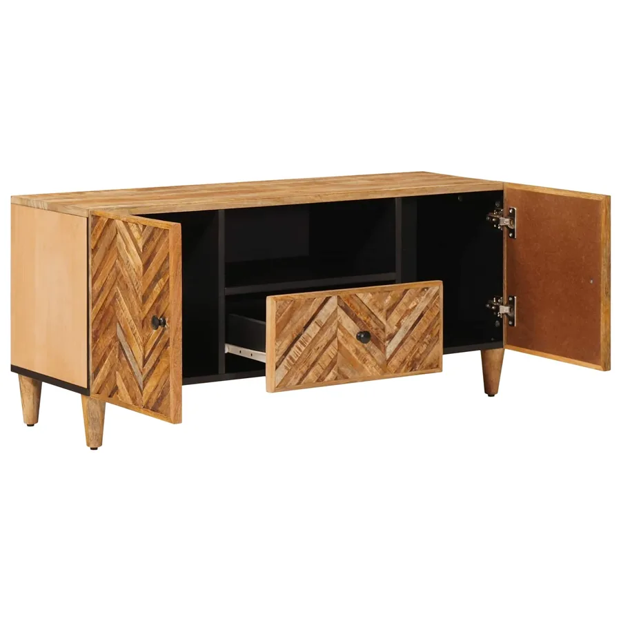 Armoires de rangement avec tiroir Marron 105 x 33,5 x 46 cm - 2