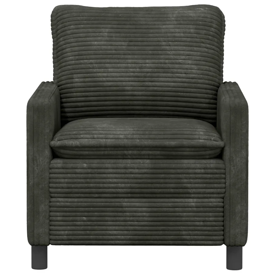 Canapé Anthracite 76 x 81 x 87,5 cm Polyester - 3