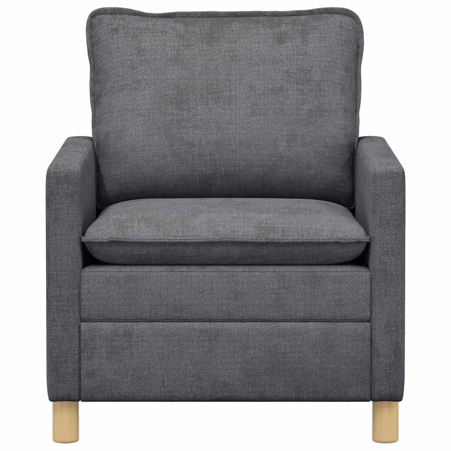 Canapé Gris foncé 76 x 81 x 87,5 cm Polyester - 3