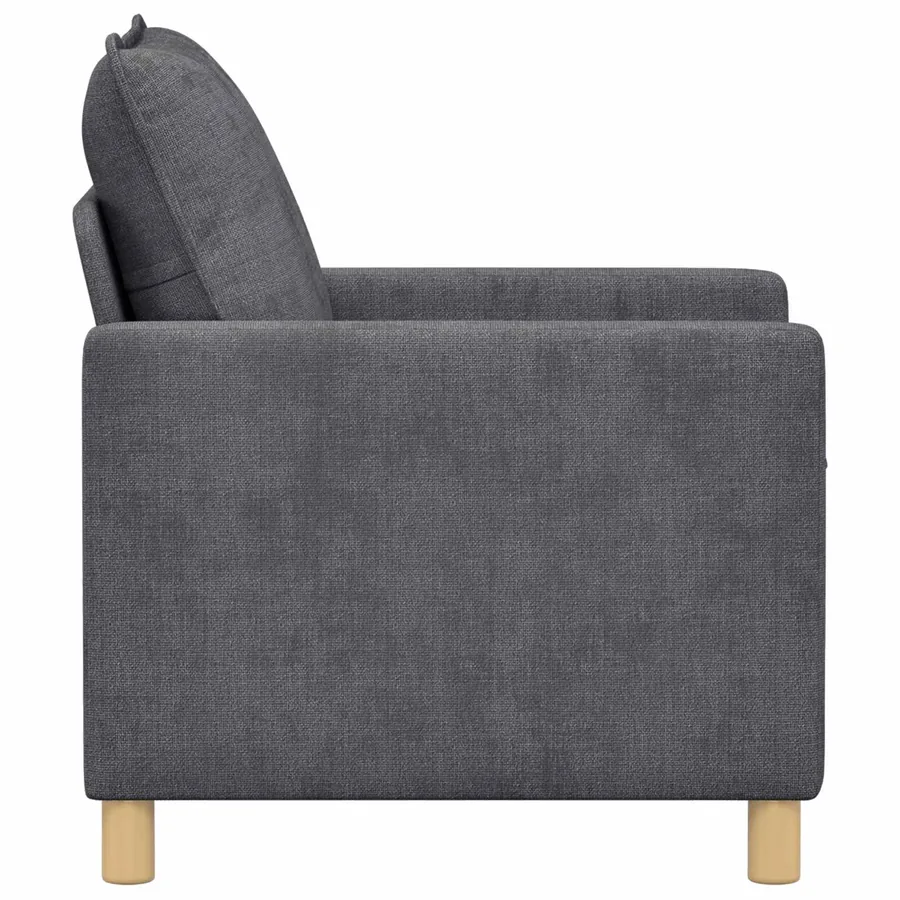 Canapé Gris foncé 76 x 81 x 87,5 cm Polyester - 4
