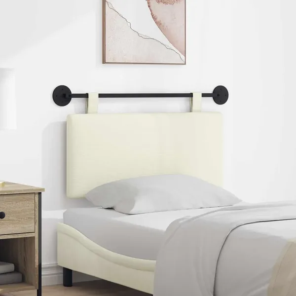 Tête de lit suspendue Tissu en velours côtelé