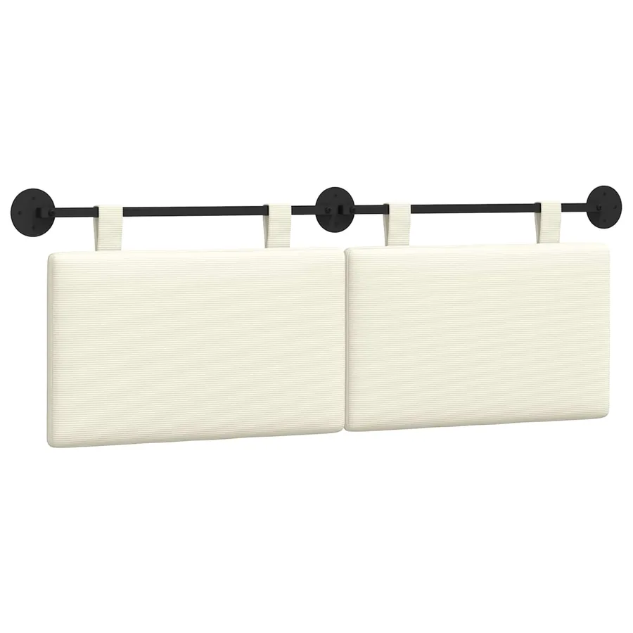 Tête de lit suspendue Tissu en velours côtelé - 2
