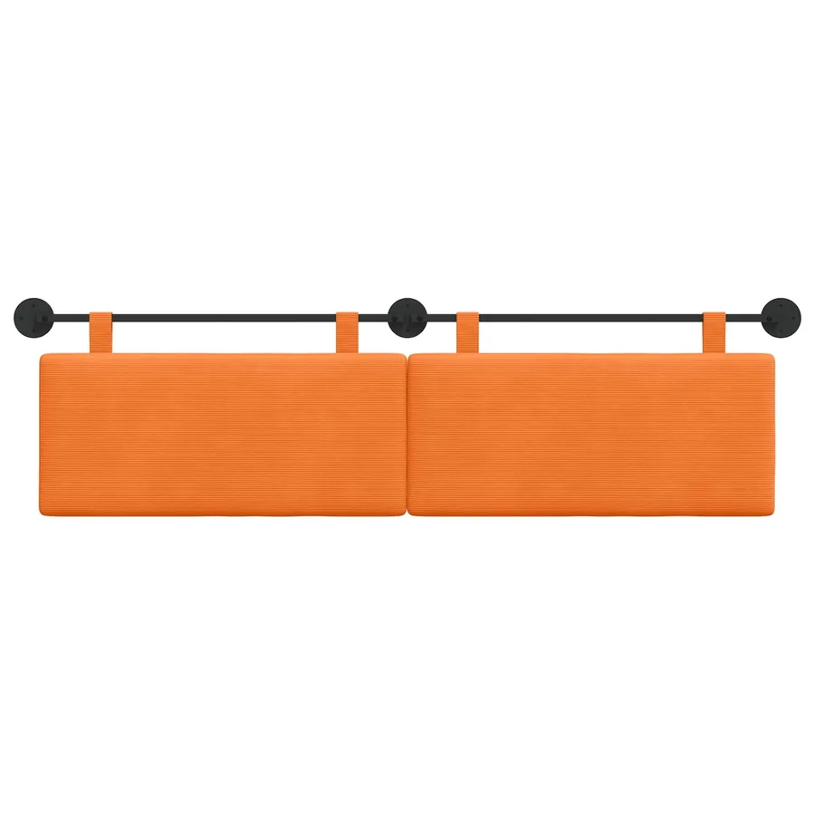 Tête de lit suspendue Tissu en velours côtelé - 5